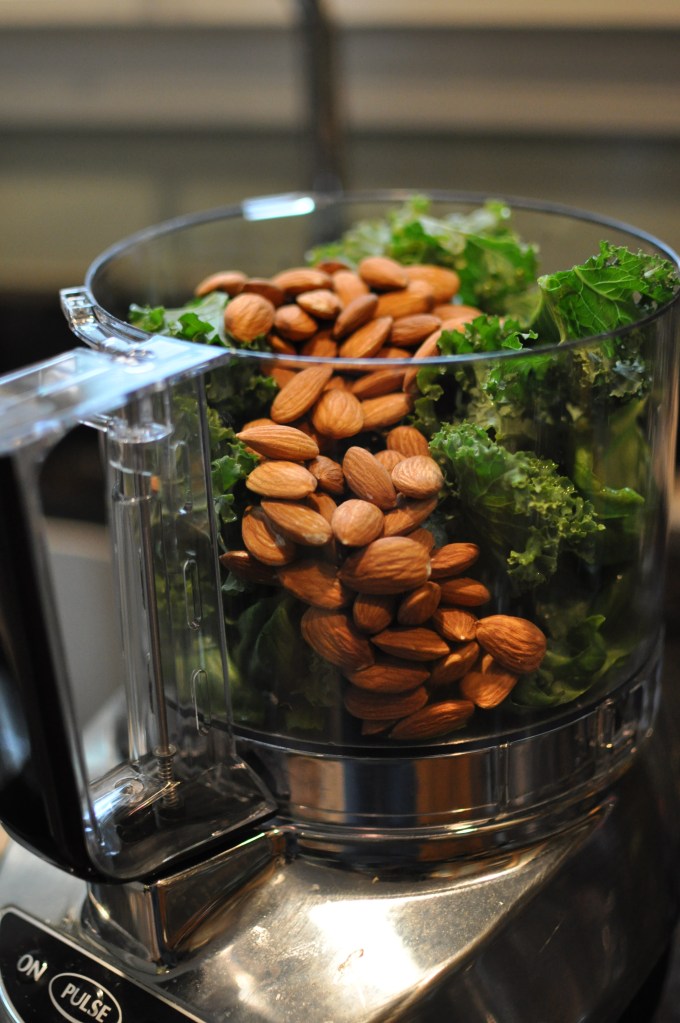 Kale and Basil Pesto