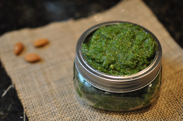 Kale and Basil Pesto
